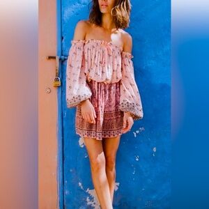 Spell & The Gypsy Collective Lionheart  🌸🦁🤎.     Mini Play Dress